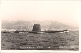 SOUS MARIN ARETHUSE   PHOTO MARIUS BAR A TOULON - Submarinos