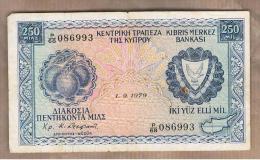 CHIPRE - 250 Mils  1979  P-41 - Cyprus