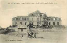 Deux Sevres -ref A259- Argenton Chateau - Ecole Superieure De Jeunes Filles   -carte Bon Etat   - - Argenton Chateau