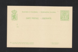 Luxemburg GSK  5 C. Allegorie Ungebraucht - Interi Postali