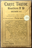 Carte Taride Routiere - No9 Bretagne Sud - Otros & Sin Clasificación