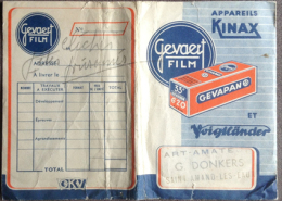 Pochette - Gevaert Kinax - Voigtlander - RARE - Matériel & Accessoires