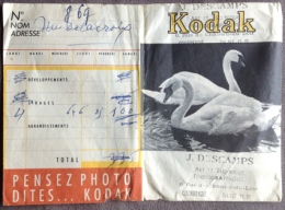 Pochette - Kodak - Cygne - RARE - Matériel & Accessoires