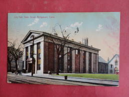 Connecticut > Bridgeport--  City Hall  1909 Cancel    Ref  1003 - Bridgeport