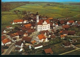 Steinhausen Bei Bad Schussenried Flugzeugaufnahme Wohngebiet Kirche 70er - Bad Schussenried