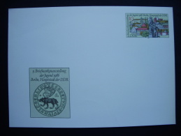 Deutschland DDR P94 GS ++/mnh, 9. Briefmarkenausstellung Der Jugend - Postkaarten - Ongebruikt