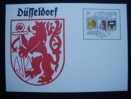 Deutschland DDR P106 GS ++/mnh, 10. Briefmarkenausstellung Der Jugend - Postales - Nuevos