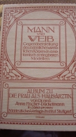 MANN Und WEIB - Gegenúberstellung Des Männlíchen U. Weib - Ausklappbare Buch 8 Seiten 16 X 22, 5 Cm - C/1900´s - Health & Medecine