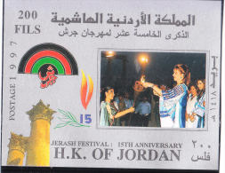 Jordan 1997 Jerash Festival S/S MNH - Jordanie