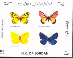 Jordan 1993 Butterfly S/S MNH - Jordanie