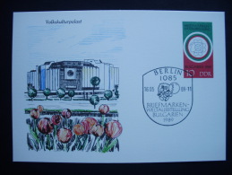 Deutschland DDR P101 GS Oo/used, Briefmarkenweltausstellung Bulgarien - Cartes Postales - Oblitérées