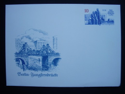 Deutschland DDR P96 GS ++/mnh, 750 J. Berlin, Jungfernbrücke - Postkarten - Ungebraucht