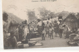 M M 640/ C P A -  BENIN   - COTONOU - MARCHE DE LA LAGUNE - Benin