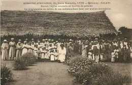 Juin13 601 : Dahomey  -  Calavi  -  Eglise  -  Catéchumènes  -  Missions Africaines - Benín