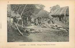 Juin13 605 : Dahomey  -  Afanir  -  VIllage De Pêcheurs Sur L´Ouémé - Benín