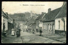 62 - HOUDAIN - L'Église, Vue De La Géharie - ANIMÉE - Houdain