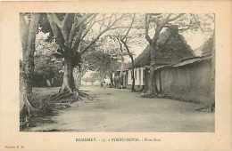 Juin13 611 : Dahomey  -  Porto-Novo  -  Rue - Benín
