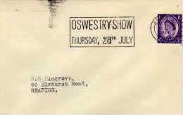 536- Carta Oswestry 1966 Inglaterra - Cartas & Documentos