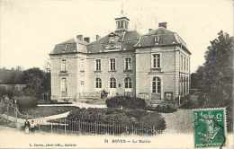 Somme -ref A425- Boves - La Mairie   - Carte Bon Etat - - Boves