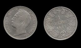 ALLEMAGNE . WURTTEMBERG . WILHELM I . 1 GULDEN . 1841 . - Colecciones