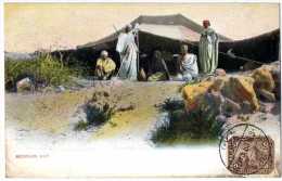 EGYPTE BEDOUIN HUT - Personen