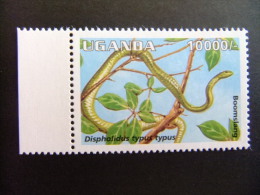 OUGANDA UGANDA 1996 REPTILES Yvert Nº 1344 ** MNH - Ouganda (1962-...)