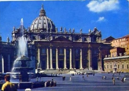 Roma - Piazza S.pietro - 972 - Formato Grande Viaggiata - Fontana Di Trevi