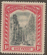 BAHAMAS 1901 1d Queen's Staircase SG 58 HM YL146 - 1859-1963 Crown Colony