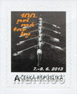 Czech Republic - 2013 - Centenary Of Primatorky Rowing Team - Mint Personalized Stamp - Ungebraucht