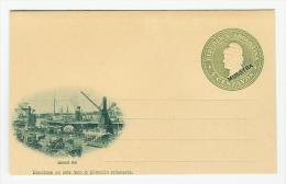 ENTIER POSTAL ARGENTINE CARTE  AVEC ILLUSTRATION DARSENA SUD MUESTRA SECIMEN  POSTAL STATIONERY - Enteros Postales