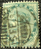 India 1882 Queen Victoria 0.5a - Used - 1882-1901 Empire