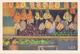 REP. DOMINICANA DOMINICAINE - EL CIBAO - En La Carretera Hacia Santiago - Market Marché Mercado - 10x15 Cm - Repubblica Dominicana