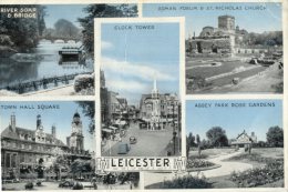 (404) Very Old UK Postcard - Carte Ancienne - Leicester - Leicester