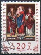 Liechtenstein 1997 1092 ° Saints Patrons De La Principauté - Saints Lucius Et Florinus - Vierge Avec L'Enfant - Gebraucht