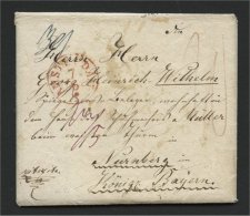 NETHERLANDS, PREPHILATELIC COVER 1841 From AMSTERDAM To NÜRNBERG (KINGDOM BAVARIA) - ...-1852 Prephilately