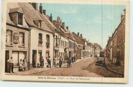 SOLRE LE CHATEAU  - Rue De Beaumont.café Du Bon Coin. - Solre Le Chateau