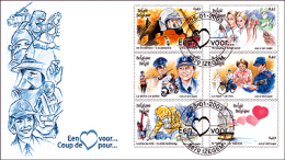 2003- FDC- COUP DE COEUR -POMPIER-SANTE-PROTECTION CIVILE-LA POSTE-POLICE - 2001-2010