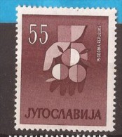 1960 X 930-34 JUGOSLAVIJA 15 JAHRE VOLKSREPUBLIK JUGOSLAWIEN  MNH - Nuovi