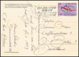 Switzerland 1972, Card Luzern To Berlin - Cartas & Documentos