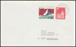 Switzerland 1989, Cover Bern To Nordlingen - Brieven En Documenten
