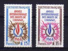 French Polynesia - 1968 - Human Rights Year - MNH - Ongebruikt