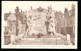 62 ETAPLES SUR MER / Monument Aux Morts De La Grande Guerre / - Etaples