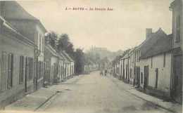 Somme -ref A269- Boves - La Grande Rue    -carte Bon Etat  - - Boves