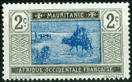 MAURITANIA, COLONIA FRANCESE, FRENCH COLONY, 1913-1938, FRANCOBOLLO NUOVO (MNG), Scott 19 - Ongebruikt
