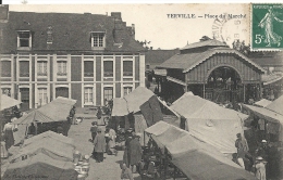 Seine Maritime : Yerville, Place Du Marché - Yerville