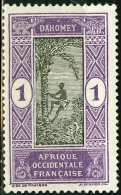 DAHOMAY, COLONIA FRANCESE, FRENCH COLONY, 1913-1939, FRANCOBOLLO NUOVO, SENZA GOMMA (MNG) - Ungebraucht