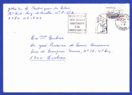 CORREIOS . LISBOA . 25-VII-1979 --- 3 BELLES CACHETS - Covers & Documents