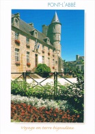PONT-L´ABBE (Finistère) - Le Château Des BARONS Du PONT Aujourd´hui Hôtel De Ville Et Musée Bigouden - Neuve, 2 Scans - Pont L'Abbe