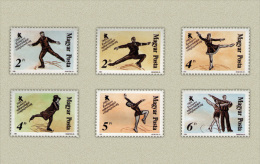 Hungary 1988. Ice Dancing Set MNH (**) Michel: 3946-3951 / 4.40 EUR - Ungebraucht