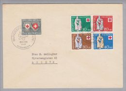 Schweiz Pro Patria 1957-06-01 FDC - Briefe U. Dokumente
